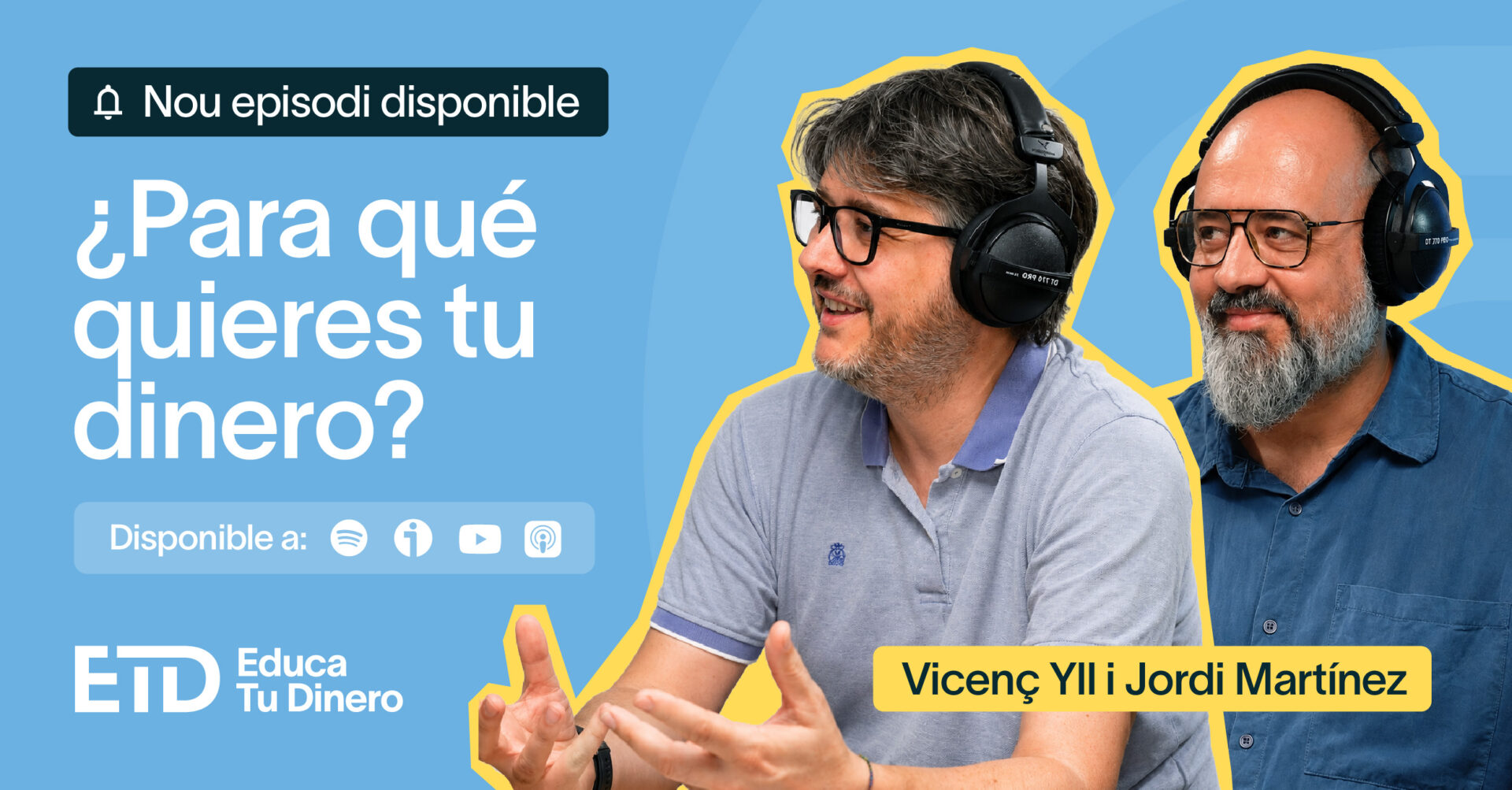 Per a què vols els teus diners?