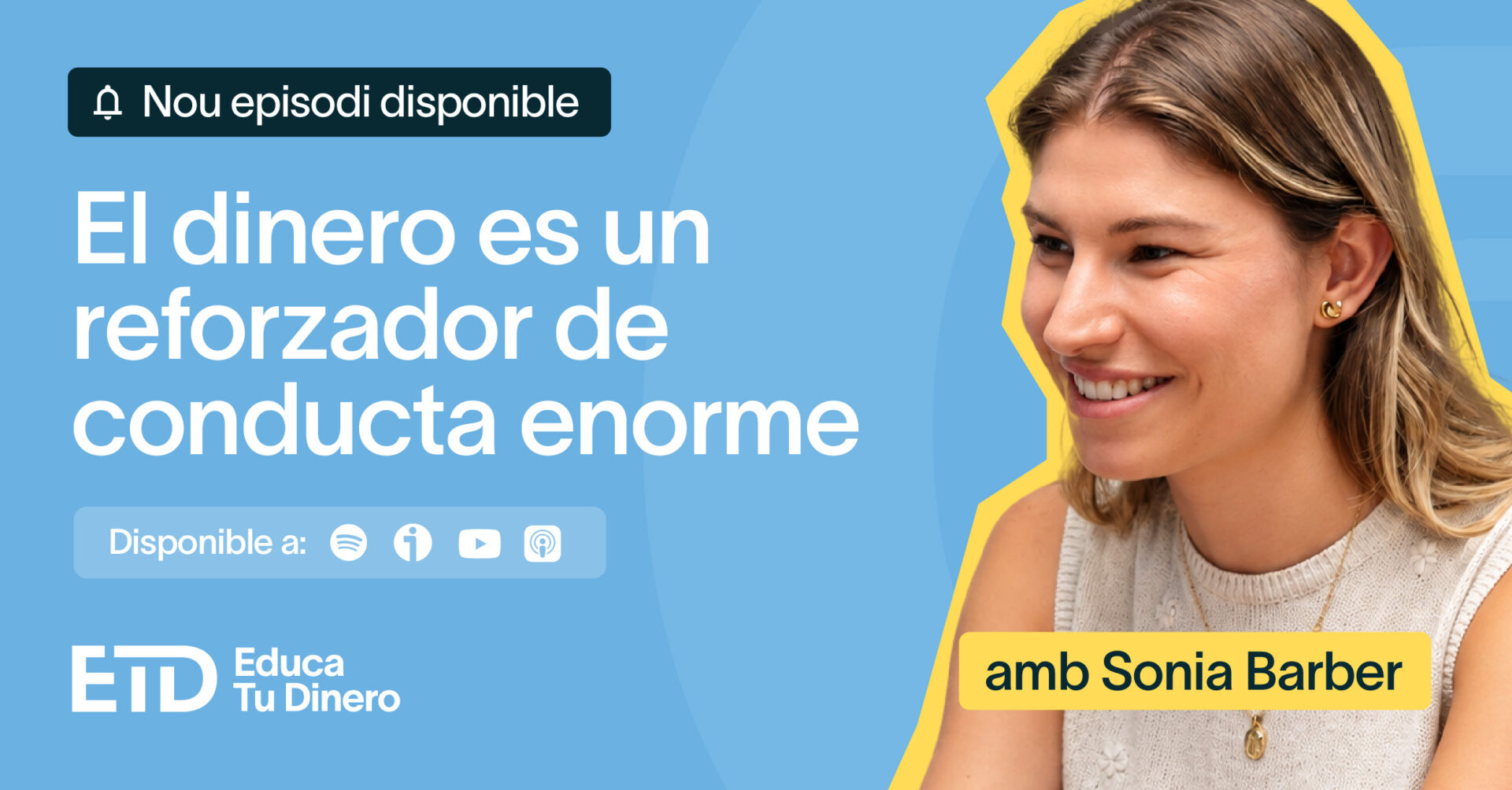 Els diners són un reforçador de la conducta enorme