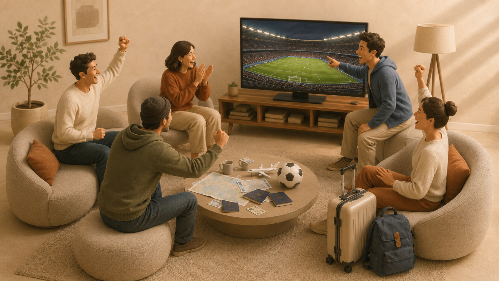 Pedir un prestamo para ir a ver el Mundial